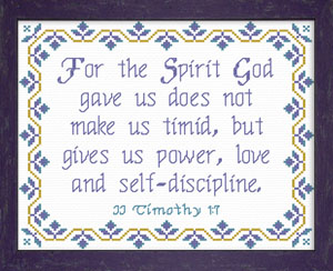The Spirit God Gave Us - II Timothy 1:7